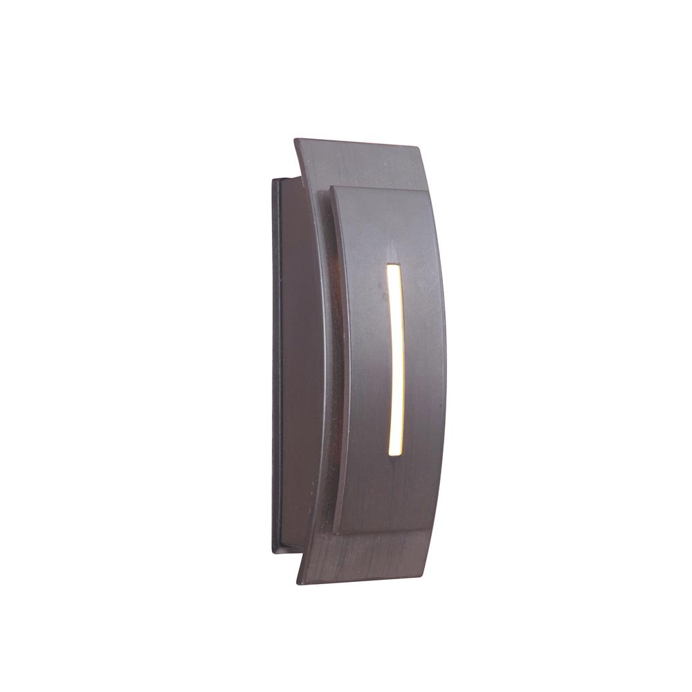 Craftmade TB1020-AI Contemporary Curved Lighted Touch Button